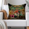 Band G-Gorillaz Plastic Beach Pillow Case Applicable Space For Guest Rooms Interiors Cars Office House Decoration