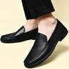 Fashion Men's Leather Shoes Slip on Dress Shoes Office Loafers Wedding Party Mocasines Plus Size Casual Shoe Luxury Business Men Shoes