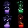Sonic Series 3d Touch Control Colorful Night Light Ideal For Kids And Adults Gifts