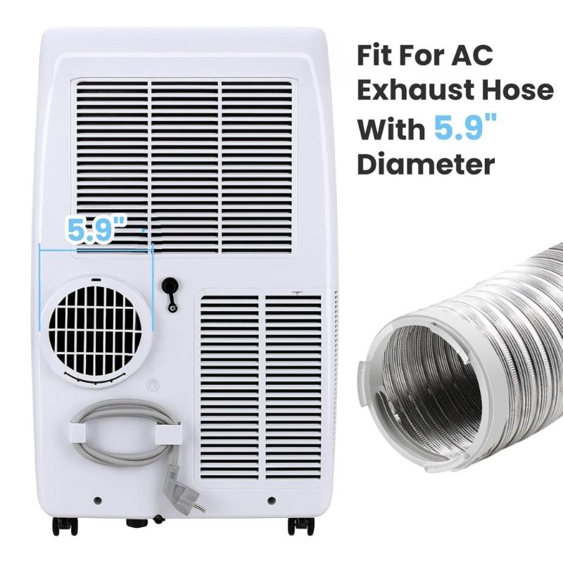 Universal Air Conditioner Hose Adapter High Performances  Exhaust Coupling Suitable for Easy Carry  Window Sealing