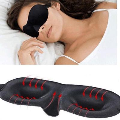 1PC 3D Sleep Mask Natural Sleeping Eye Mask Eyeshade Cover Women Men Soft Travel Eyepatch