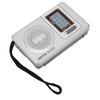 Portable Radio DSP Chip AM FM Transistor Radio with Built In Speaker for Home Travel Entertainment Work Emergency