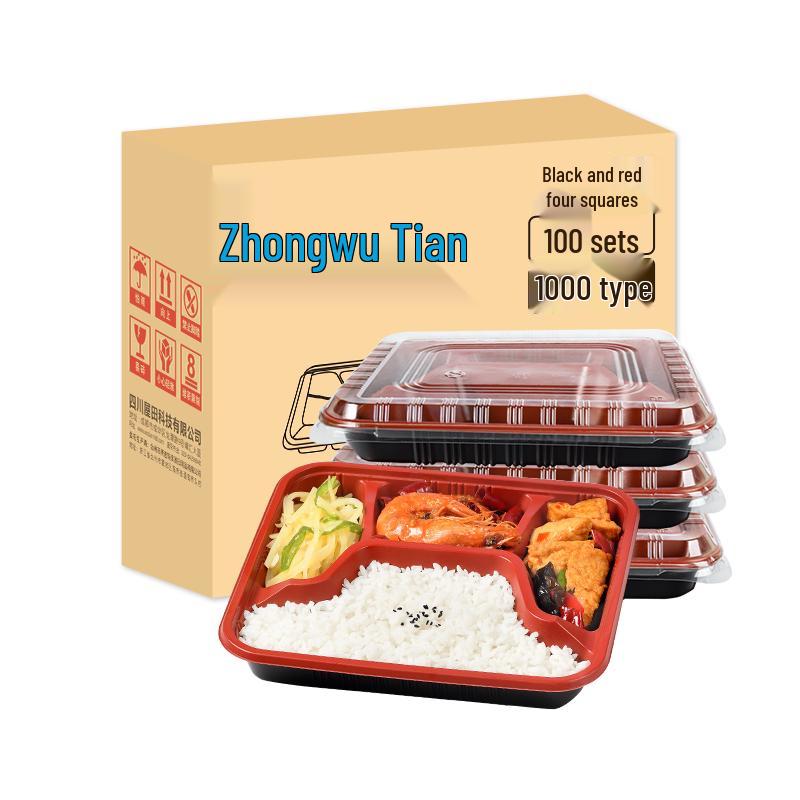Disposable Divided Meal Prep Containers