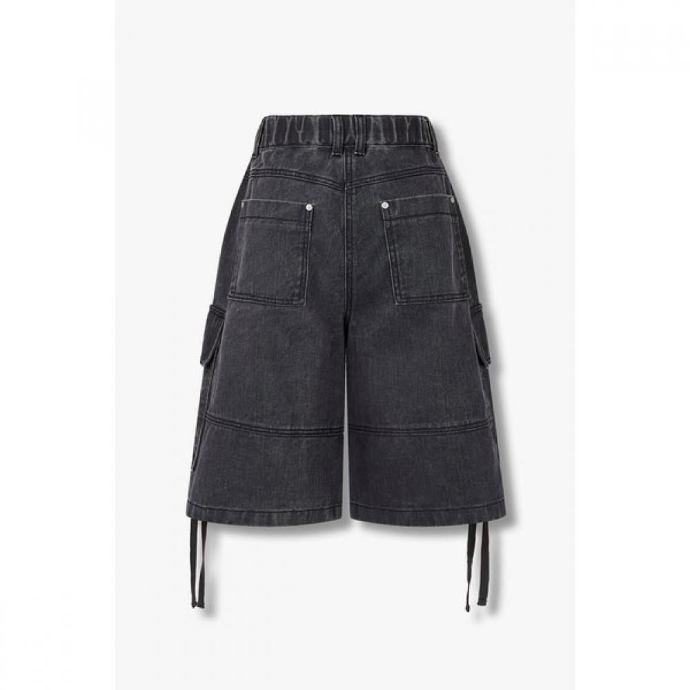 STUDIO TOMBOY Cargo Half Pants Blue 9106262210ar