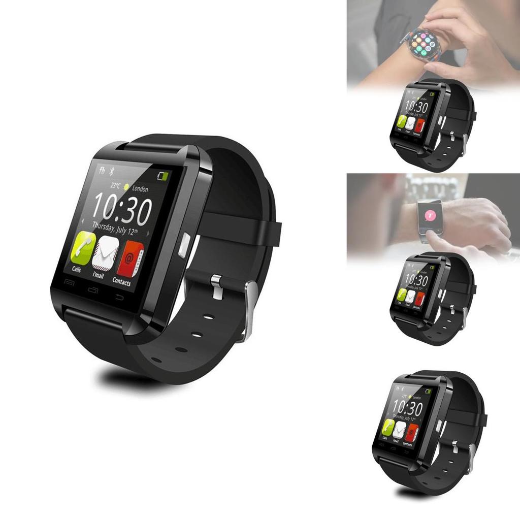 U8 Smartwatch Bluetooth Fitness Tracker With Touch And Button Control For Adults