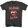Def Leppard vyriški marškinėliai Love Bites Lūpos Vintažinis Muzikos Grafinis T-shirt