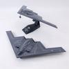 Støpt metall 1/200 Skala B2 USAF B-2A Bomber Fly Fly Fly Replika Modell Leke For Utstilling Samling