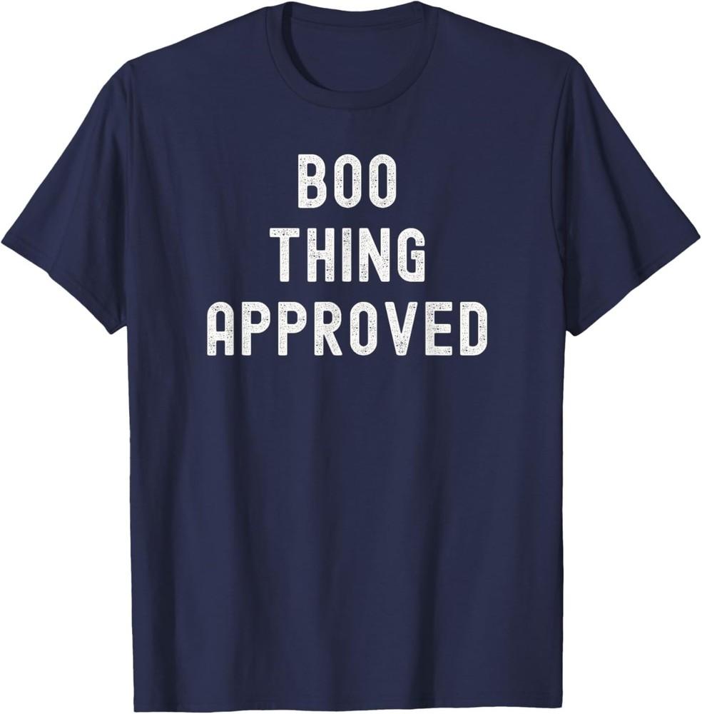 Boo Thing Approved Funny Halloween Costume T-Shirt 4XL