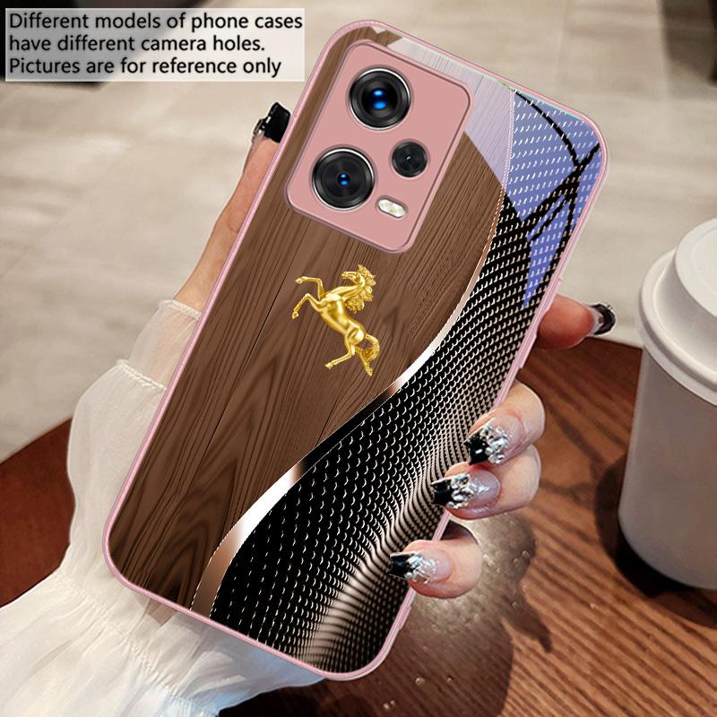 

Wood grain Golden Horse For Xiaomi Poco M4 X7 F7 Ultra x7pro F7 F6 X6 Pro F5 F4 X5 X3 F3 X2 F4 GT M3 X4 GT Tempered Phone Case Poco X5
