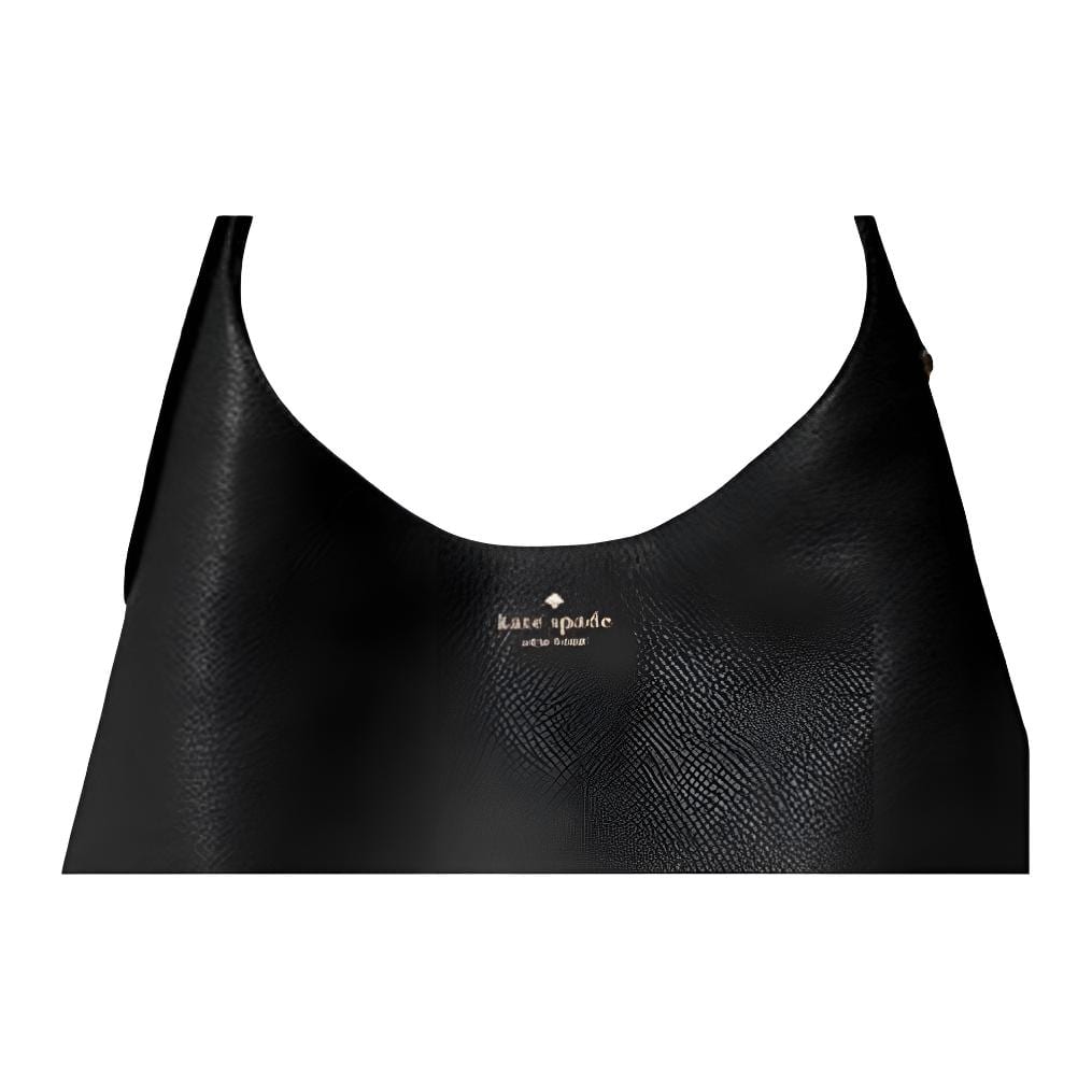 Kate Spade Cow Leather Shoulder Bag Large Women's Black KL807