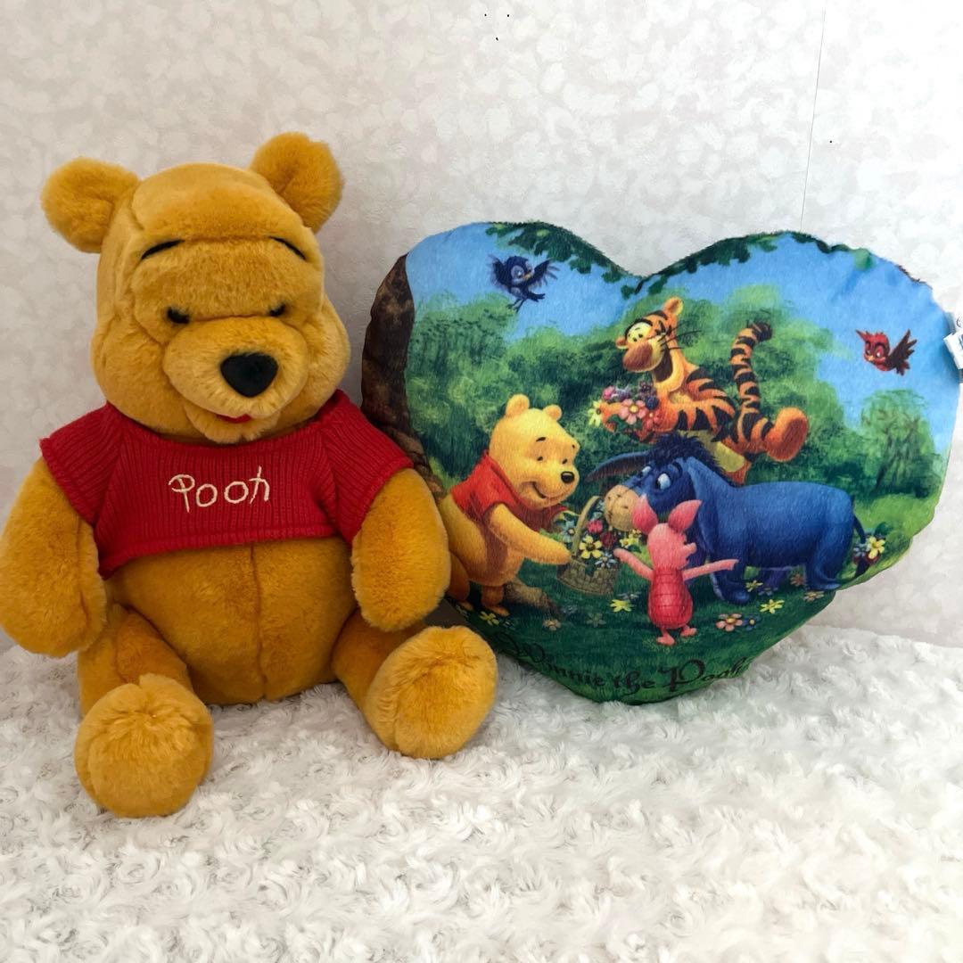 Winnie the Pooh stuffed animal cushion