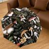 1PC Mushroom Flowers Umbrella-8-Rib Reinforced, Automatic Open, Lightweight & Durable, Cute Fashion Accessory for Outdoor-P63