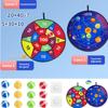 Large Double-sided Target For Cross-border Children's Dartboard Set Indoor Parent-child Game Toy With Sticky Balls
