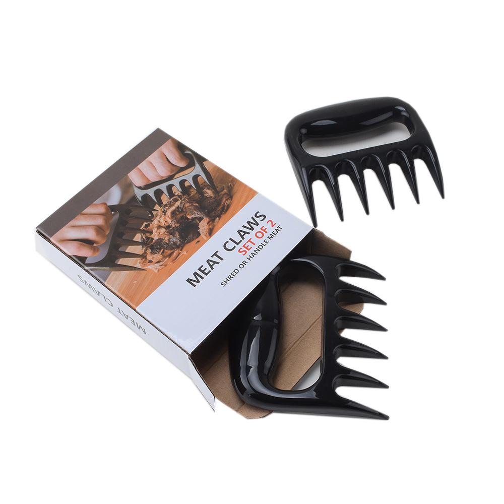 Creative Bear Claw Meat Separator - BBQ & Kitchen Utensil for Shredding Chicken with Hand Guard