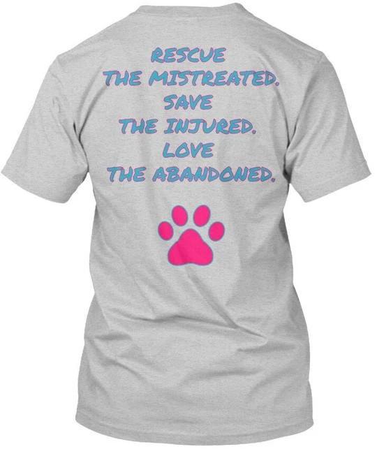 Rescue Save Love Key To Happiness The T shirt Made in USA Size S to 5XL XL