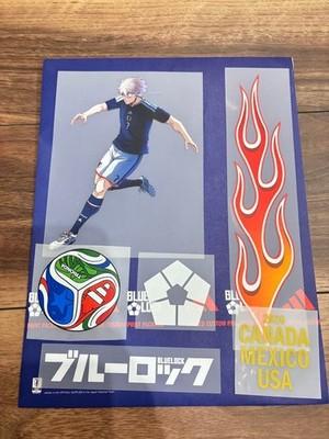 Blue Lock Adidas Limited 2026 Japan Heat Transfer Stickers Seishiro Nagi