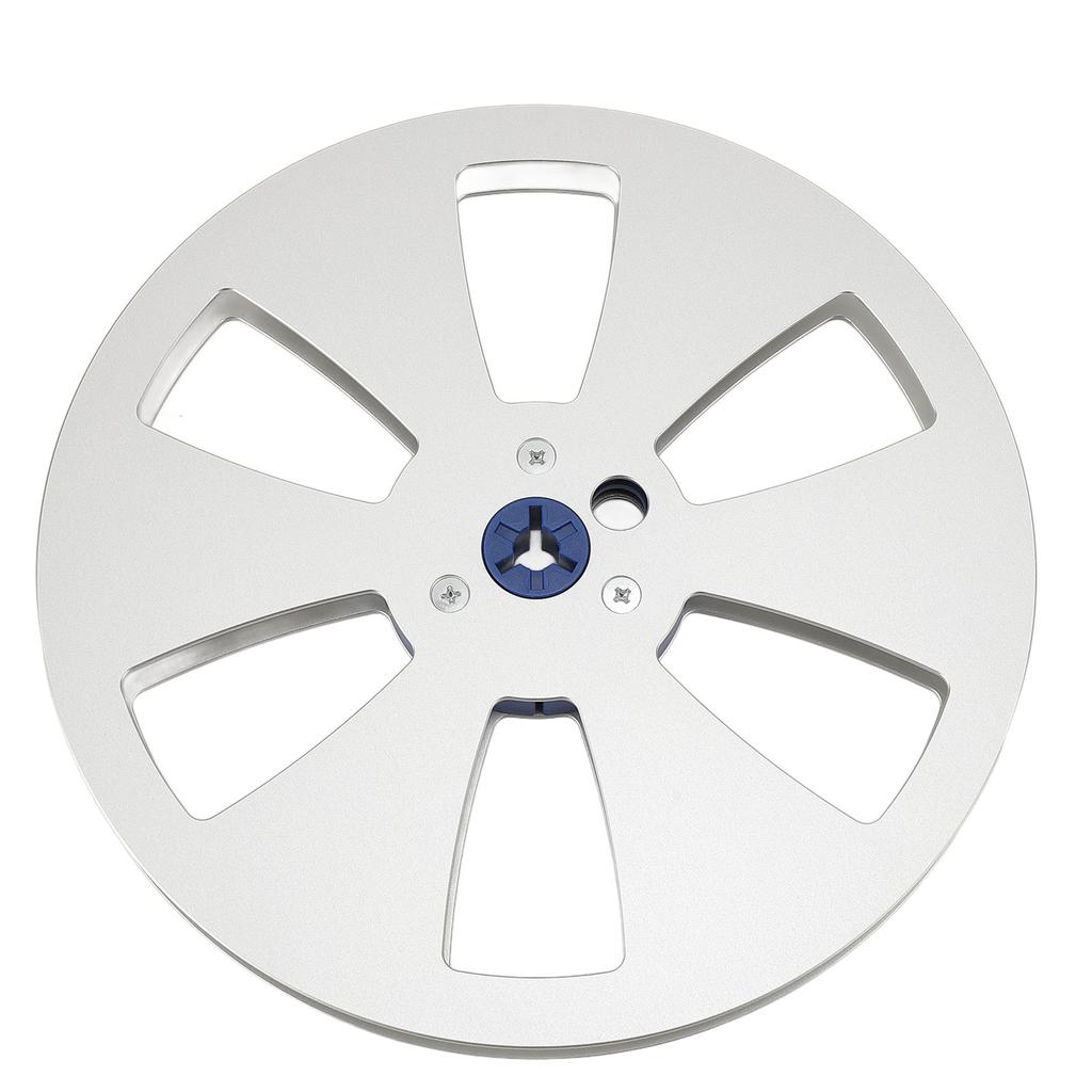 1 4 7 Inch Empty Tape Reel 6 Hole Aluminum Alloy Universal Open Reel Sound Tape Empty Disc for TEAC for ReVox Studer