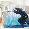 Vagabond Throw Lightweight 240G Flannel Blanket Soft Skin-Friendly For Summer Cooling