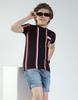 MONTE CARLO Boys Striped Round Neck T-Shirt