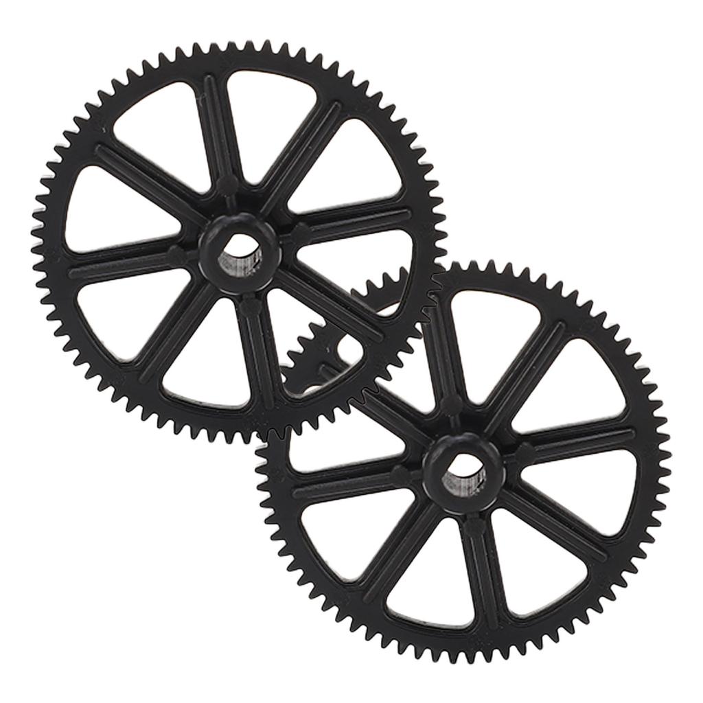 WLtoys K130 K200 RC Model Helikopter Yedek Parçaları için 2 Adet Plastik Ana Dişli Yedek