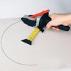 Gypsum Board Cutter Artifact, Special Knife for Cutting Board, Multi-function Woodworking Decoration Tool, Tape Measure, Line Drawing Compass
