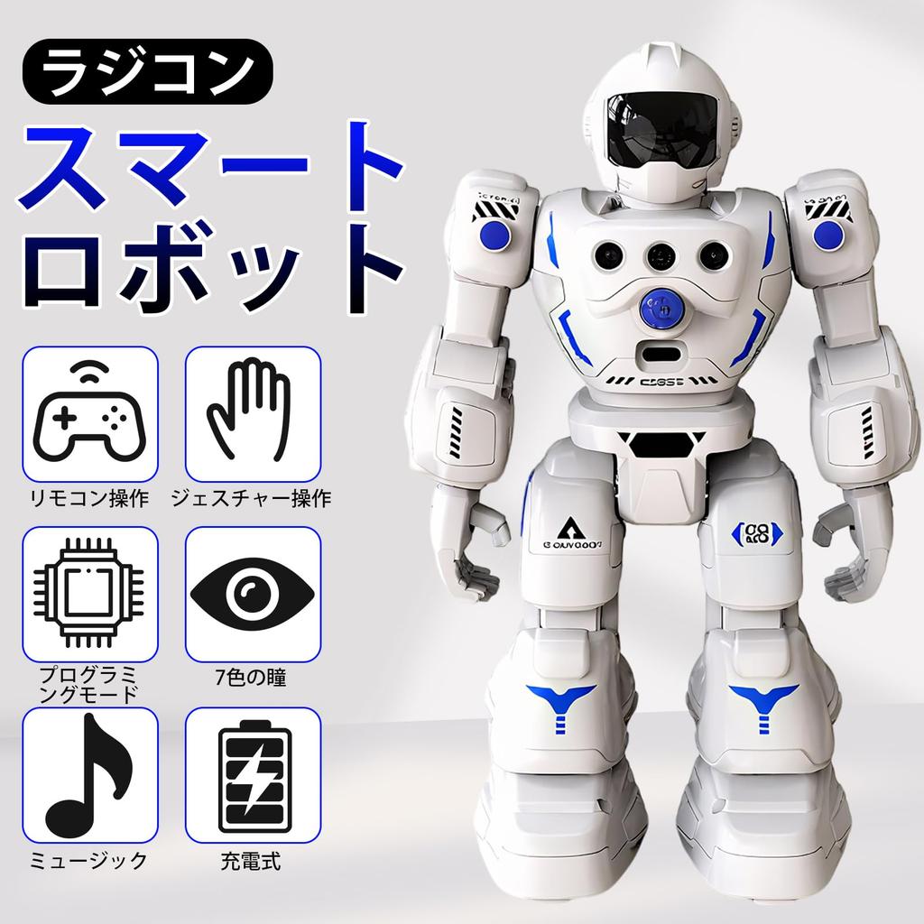 3T6B Smart Robot, Humanoid Robot, RC Robot Toy, Walking, Lights Up, Music, Boys' Birthday Gift, Educational Toy, Ages 6 and Up, Gift