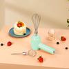 Electric Cordless Hand Mixer 3 Speed Kitchen Handheld Mixer 20W With Egg Beater For Baking