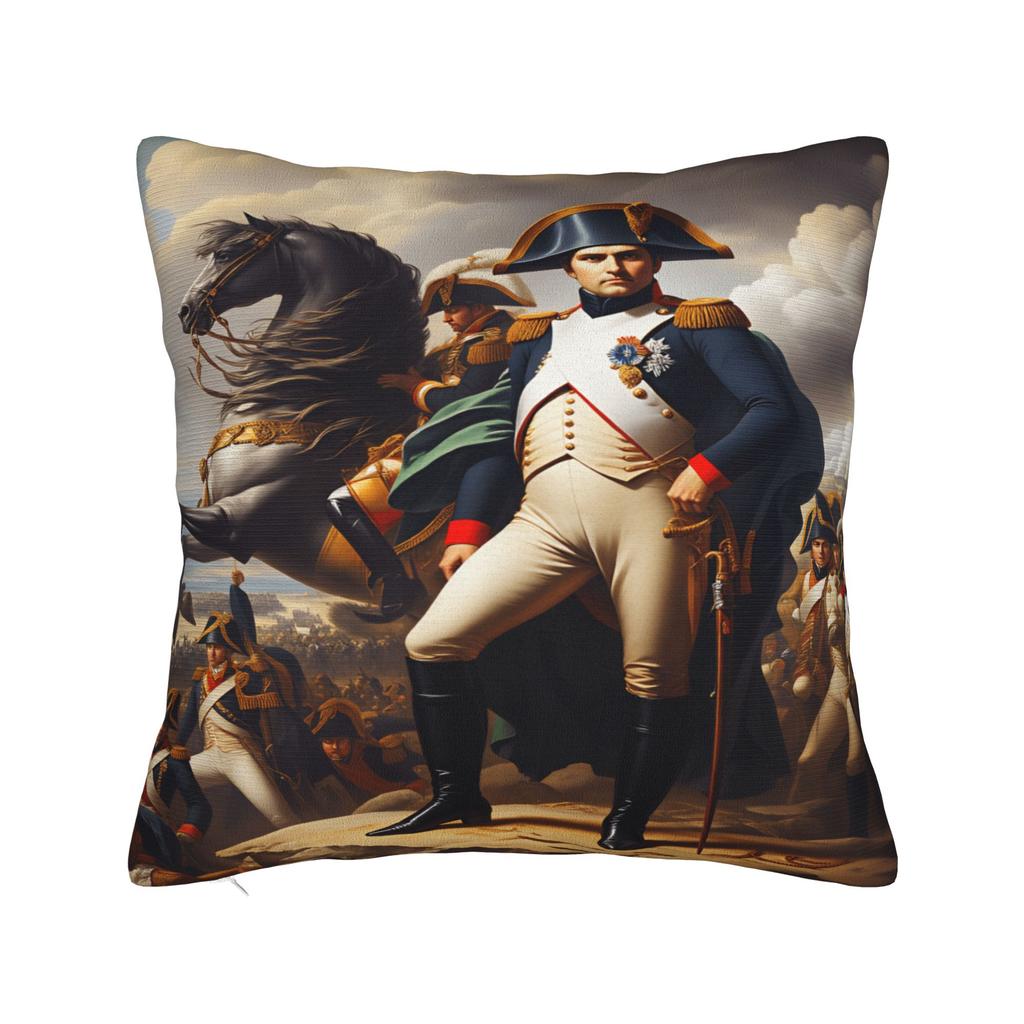 Napoleon Bonaparte Pillow Case  Cute Funny Pillow Cover Comfy Pillowcases For Chair Sofa Home Decor