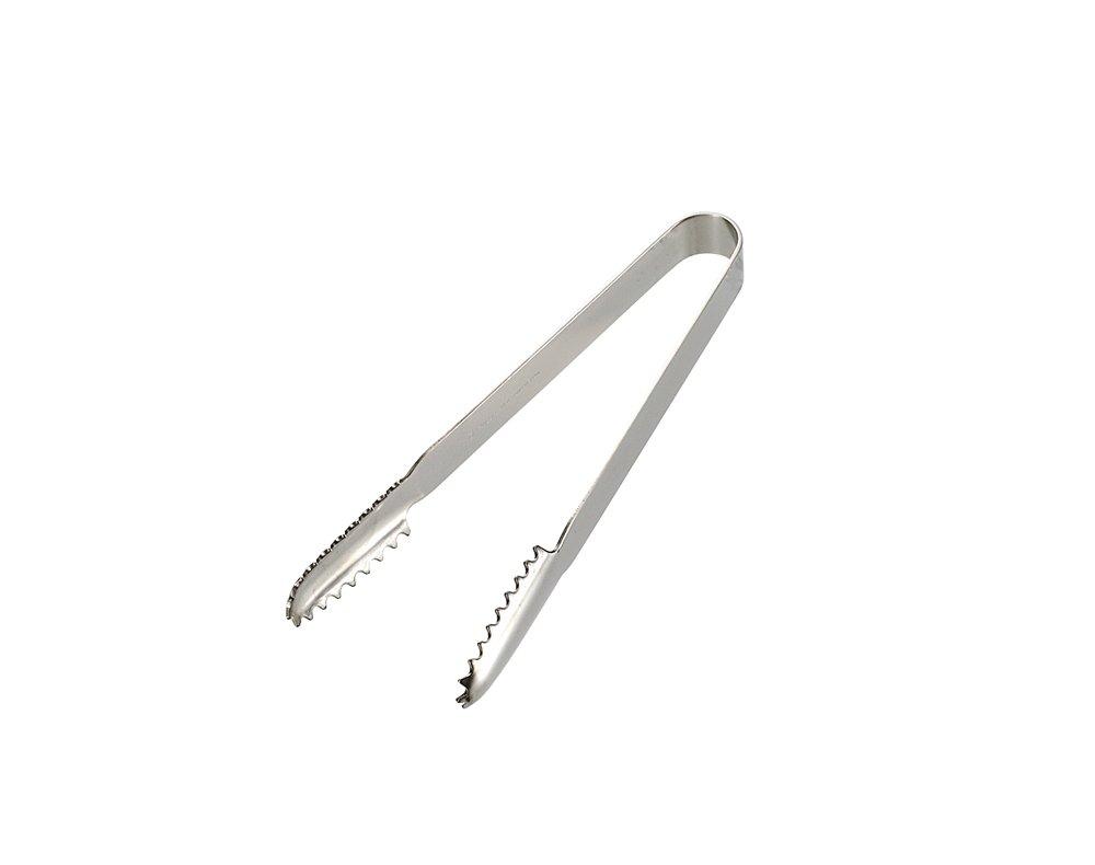 PEARL METAL Easy Wash Stainless Steel Ice Tongs in [Made Japan] C-8681