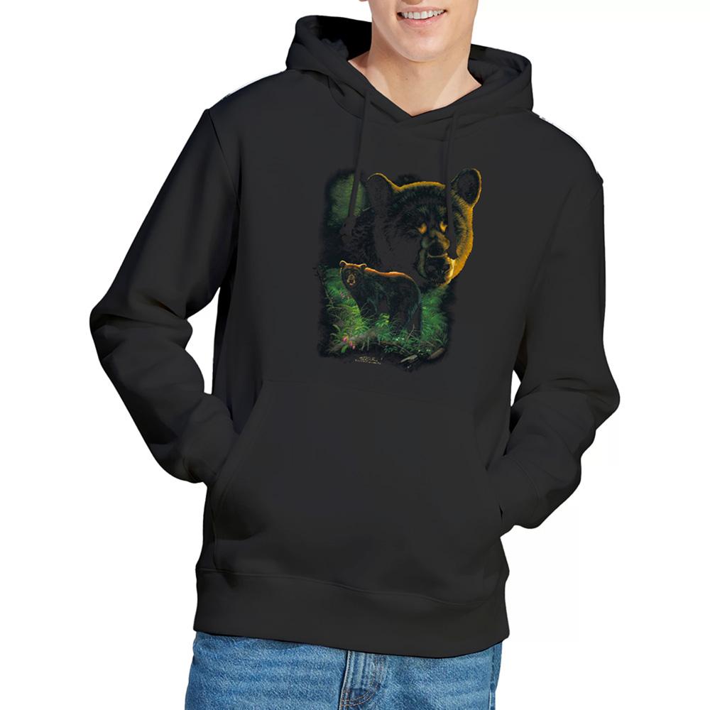 Wildlife Unisex Adult Bear Pullover Hoodie