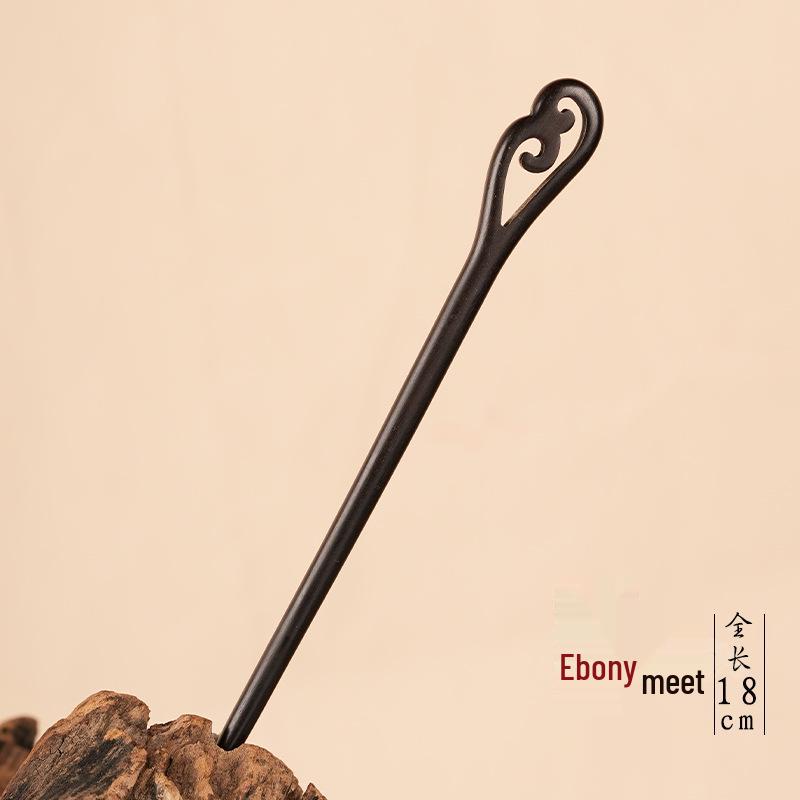 

Високоякісна шпилька для волосся з персикового дерева ручної роботи для жінок - Аксесуар для зачіски в стародавньому стилі