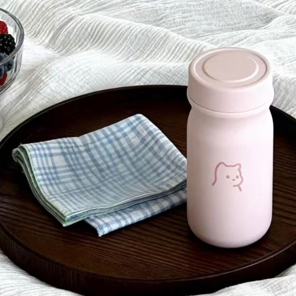 Hochkapazitäts-Katzen-Isolierbecher 320 ml Thermos-Wasserflasche Thermos-Vakuumbecher für Büroangestellte