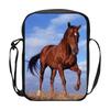 Animal Horse, Children's Leisure Shoulder Bag, Men's and Girls' Crossbody Bag, Handbag