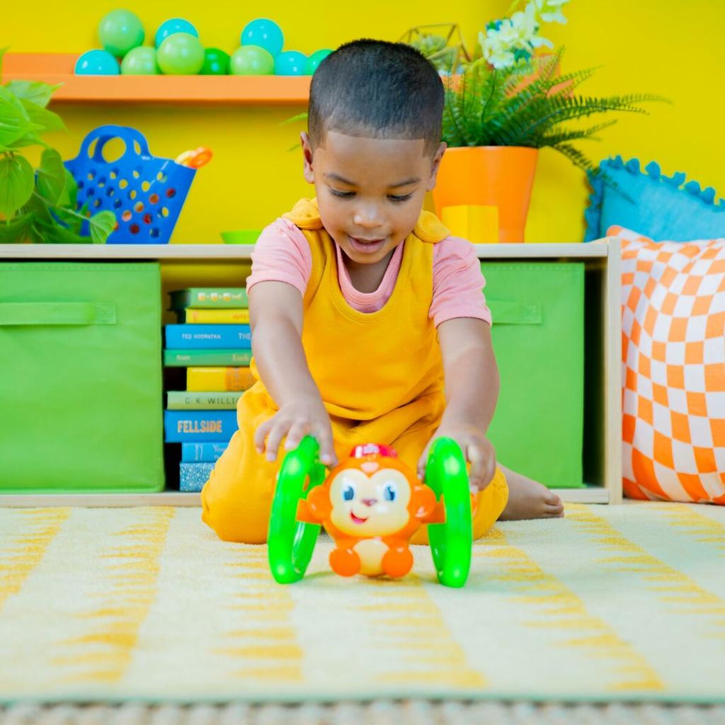 Musical Toy Bright Starts Little Roll & Glow Monkey