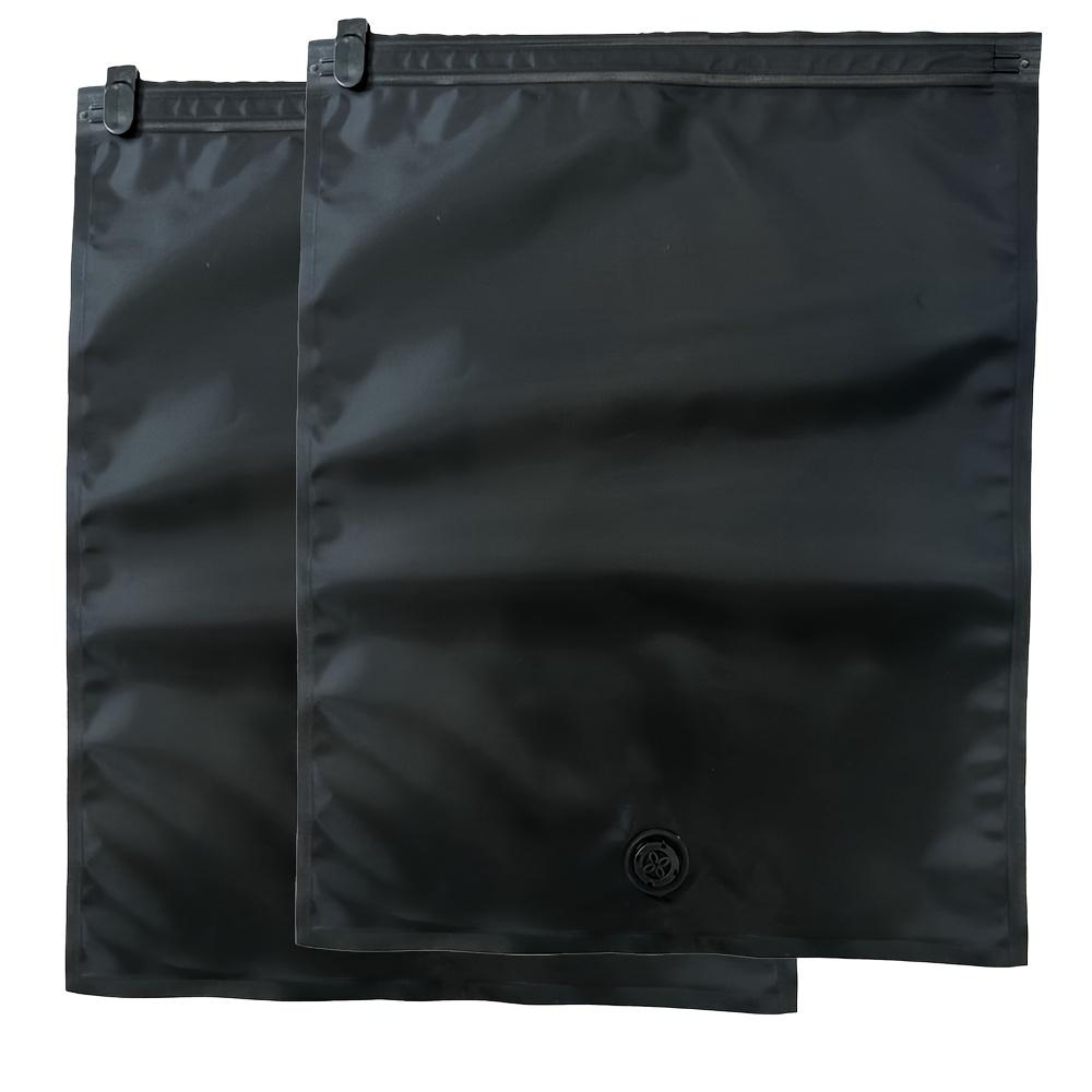 Hand Roll Vacuum Compression Bag with One-Way Valve, Reusable Compression Sack for Traveling and Camping, No Pump Required