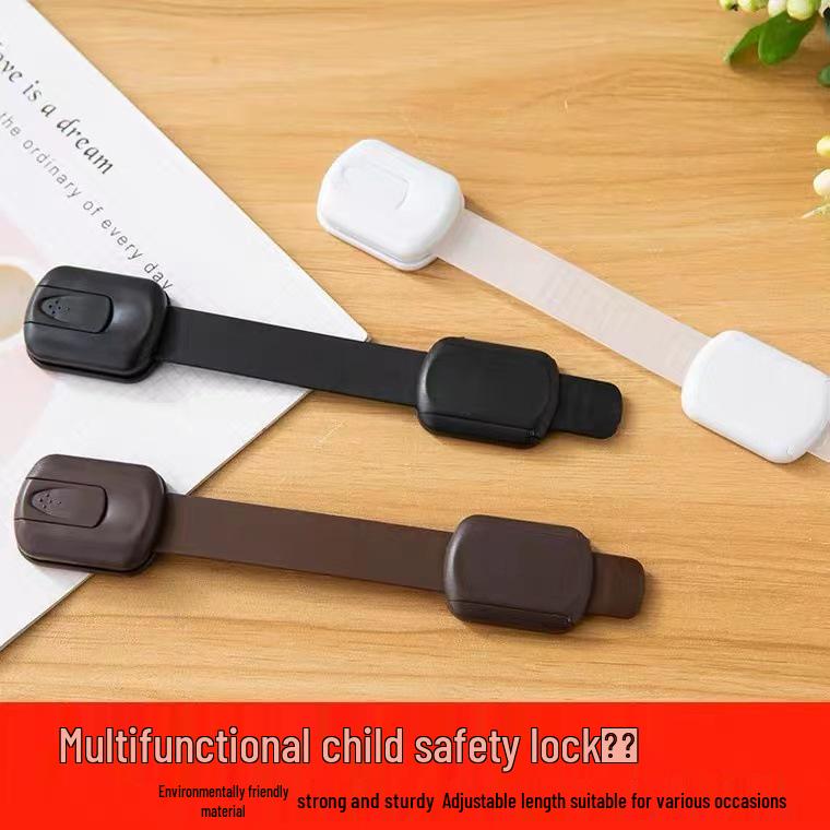 Multifunktionale Kindersicherung für Schränke und Toiletten