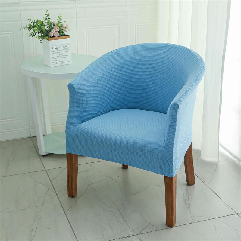 

Чехол на стул универсальный эластичный бытовой простой гостевой диван бытовой стул обеденный стул чехол спинка 38*41cm