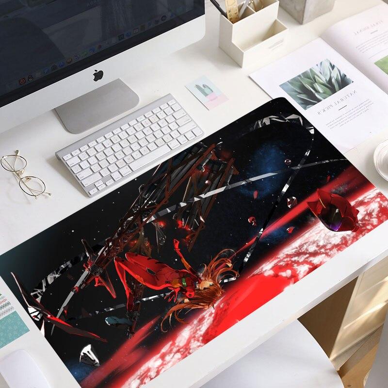 Mouse Pad Evangelion Logo Computer Laptop Anime Keyboard Mouse Mat Large Mouse Pad Gamer Mouse Pad Keyboard Laptop Mouse Pad Mat