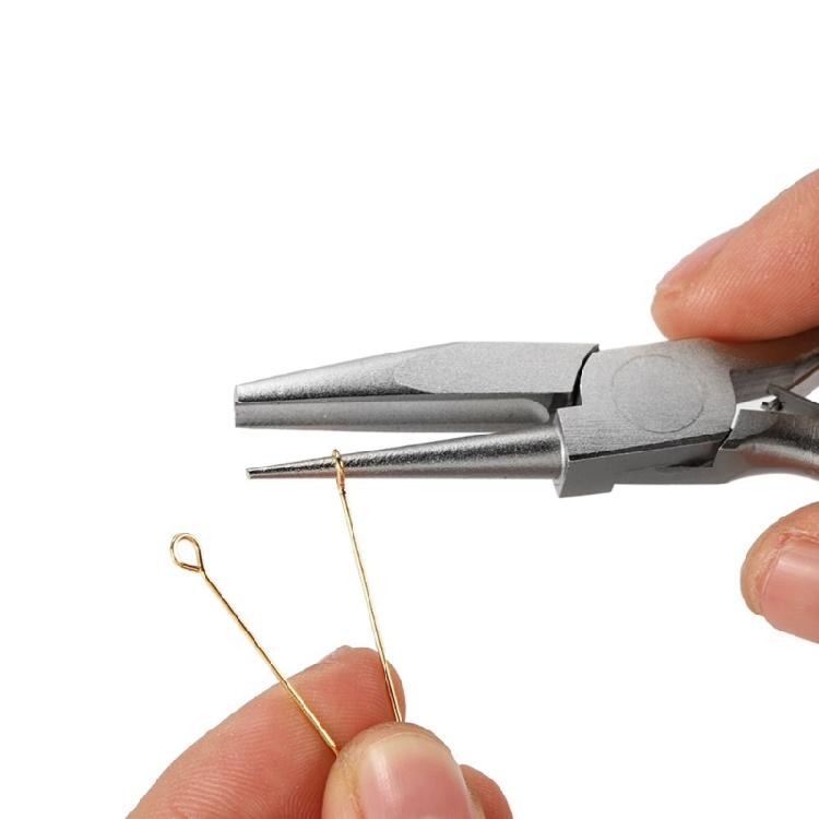 Jewelry Making Plier Jump-Rings Tweezers Pliers Making Beading Round Nose Plier