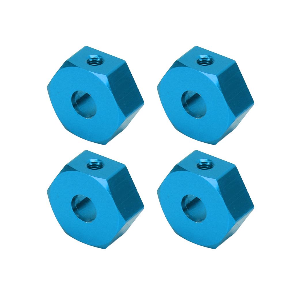 4pcs 110 RC Wheel Hex Hubs Nut 14mm Aluminum Wheel Hex Drive Hub for AMMRA Big Rock for Typhon for