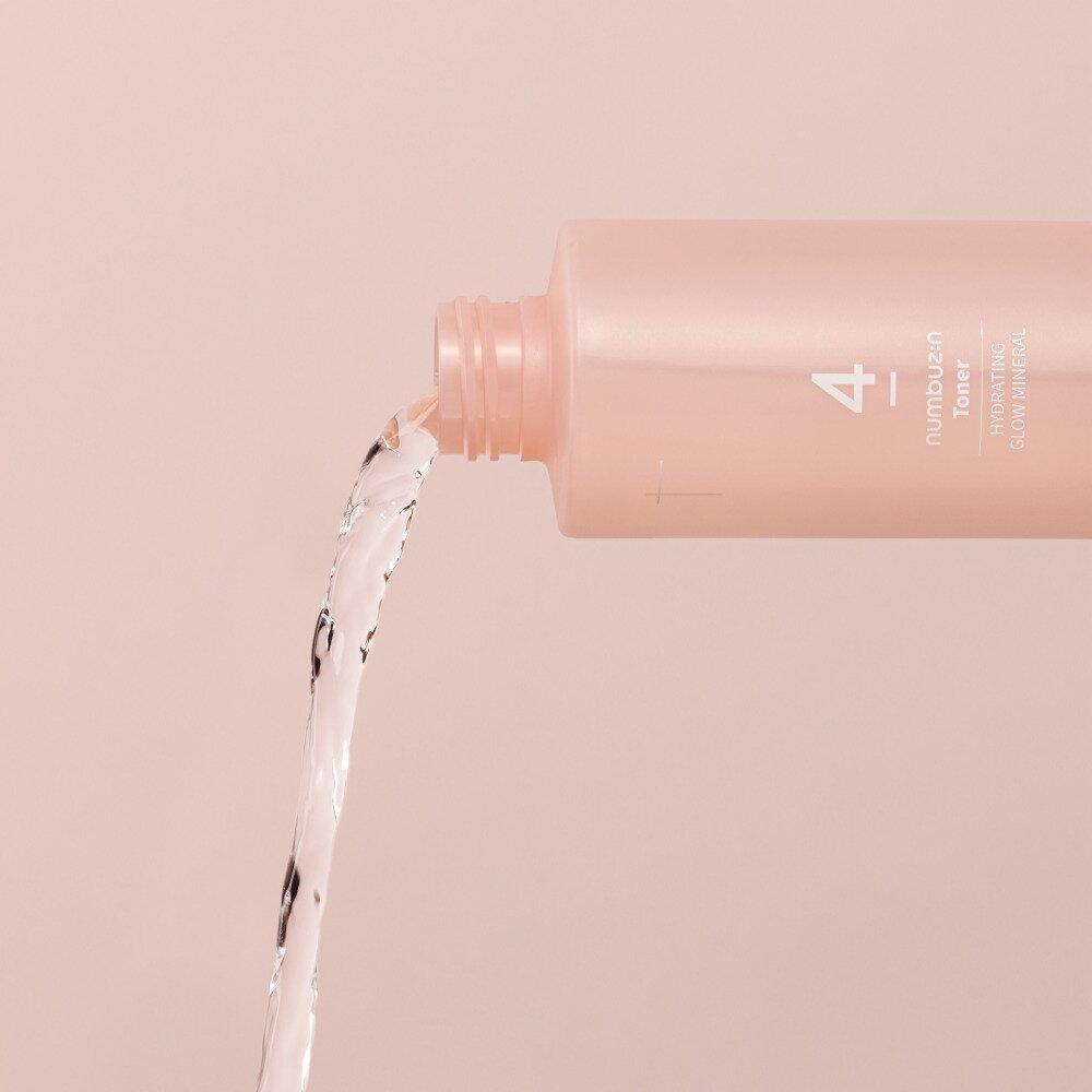 NUMBUZIN Nu. 4. Set special de toner mineral hidratant Glow 200 ml (+ Cadou special: 50 ml)