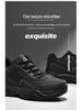 Men's Waterproof Leather Sports Shoes: Autumn/Winter White, Non-Slip, Wear-Resistant for Junior High Students