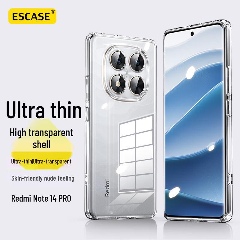 ESCASE Clear Protective Cases for Redmi Note Series