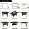 Durable Waterproof Grill Cover for Blackstone Models, Easy-Clean Polyester, Fits with Hood & High Shelves Outdoor BBQ Essential
