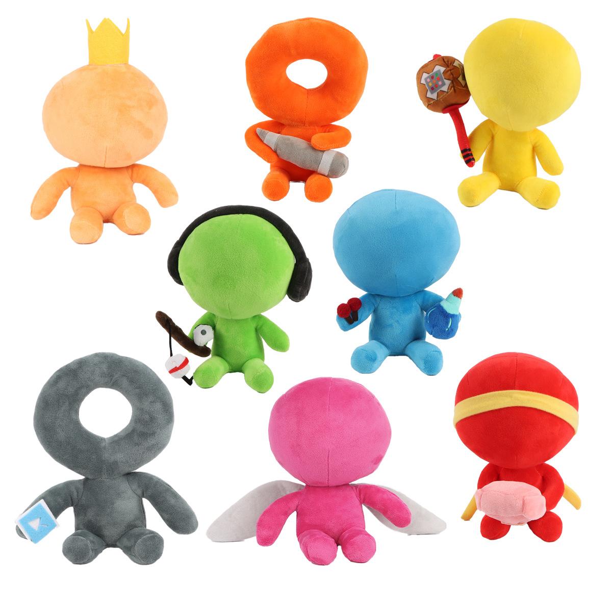 

Новая зеленая кукла-рыболов, мультяшная игровая периферия, желтая плюшевая кукла в форме игрушки