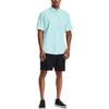 Under Armour Solid Color Large Pocket Sports Casual Breathable Shorts Men Bottoms Black 1361298-001