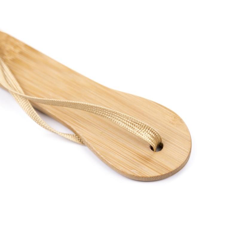 BDSM Spanking Toys with Smooth Surface Light Play Bamboo Wood Paddle Whip for Fetish Flogger Slave Fantasy Adult Erotic Sex