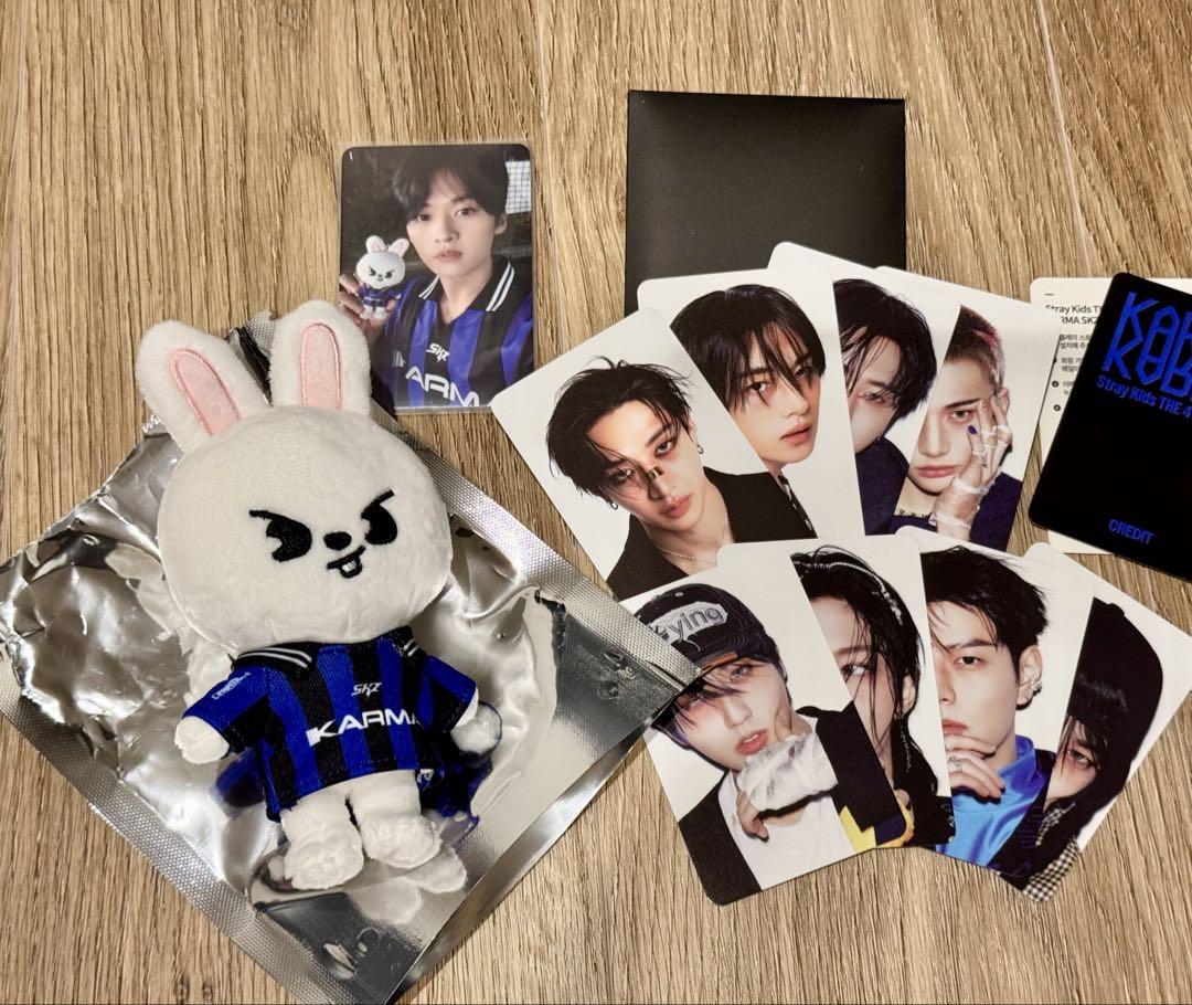 

[USED] StrayKids skzoo Leavitt Trading Card Keyring Lino