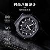 CASIO Men Liquid Crystal/Analog Dual Display Series Black Watch GA-2100-1APR GA-2100-1APR