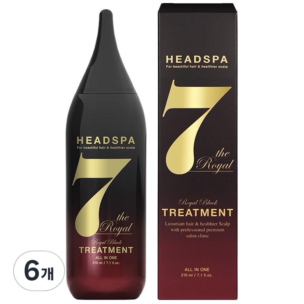 

Head Spa 7 Royal Black Hair Treatment, 210ml, 6 units